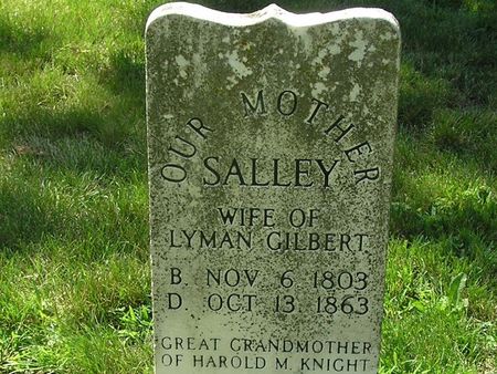 GILBERT, SALLEY - Delaware County, Iowa | SALLEY GILBERT 