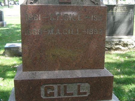 GILL, C. F. - Delaware County, Iowa | C. F. GILL 