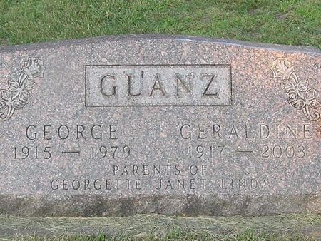 GLANZ, GERALDINE - Delaware County, Iowa | GERALDINE GLANZ 