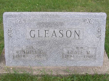 GLEASON, FENIE M. - Delaware County, Iowa | FENIE M. GLEASON 