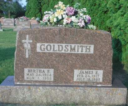 GOLDSMITH, BERTHA F. - Delaware County, Iowa | BERTHA F. GOLDSMITH 