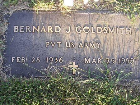 GOLDSMITH, BERNARD J. - Delaware County, Iowa | BERNARD J. GOLDSMITH 
