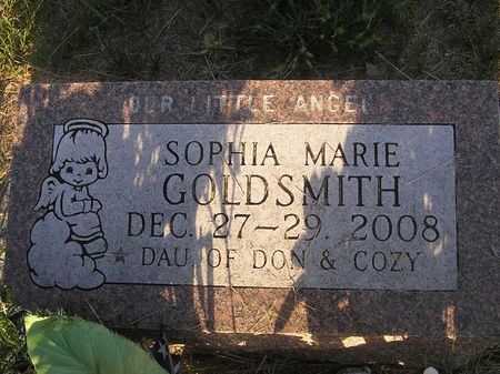 GOLDSMITH, SOPHIA MARIE - Delaware County, Iowa | SOPHIA MARIE GOLDSMITH 