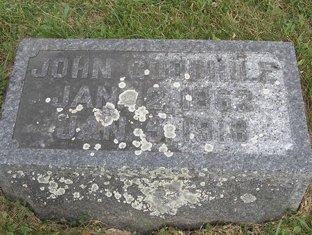 GOODHILE, JOHN - Delaware County, Iowa | JOHN GOODHILE 