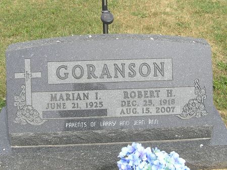 GORANSON, ROBERT H. - Delaware County, Iowa | ROBERT H. GORANSON 