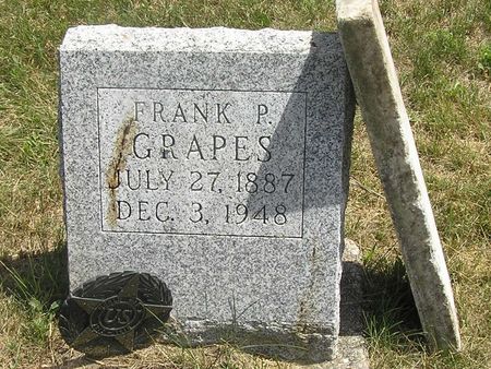 GRAPES, FRANK P. - Delaware County, Iowa | FRANK P. GRAPES 