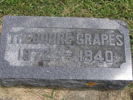 GRAPES, THEODORE - Delaware County, Iowa | THEODORE GRAPES 