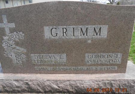 GRIMM, GORDON L. - Delaware County, Iowa | GORDON L. GRIMM 