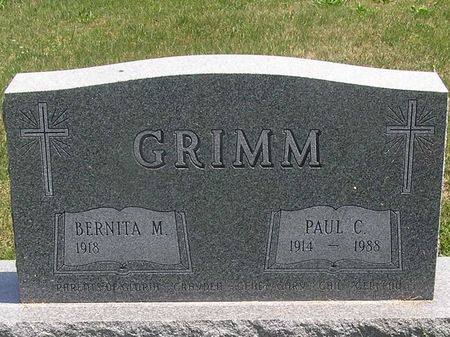 GRIMM, PAUL - Delaware County, Iowa | PAUL GRIMM 