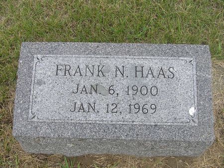 HAAS, FRANK N. - Delaware County, Iowa | FRANK N. HAAS 