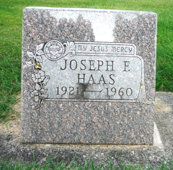 HAAS, JOSEPH F. - Delaware County, Iowa | JOSEPH F. HAAS 