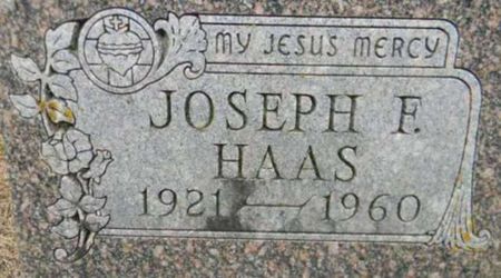 HAAS, JOSEPH F. - Delaware County, Iowa | JOSEPH F. HAAS 
