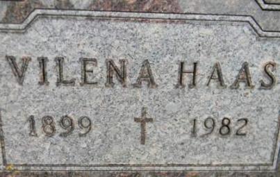 HAAS, VILENA - Delaware County, Iowa | VILENA HAAS 