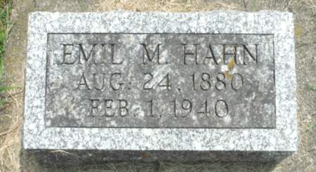 HAHN, EMIL M. - Delaware County, Iowa | EMIL M. HAHN 