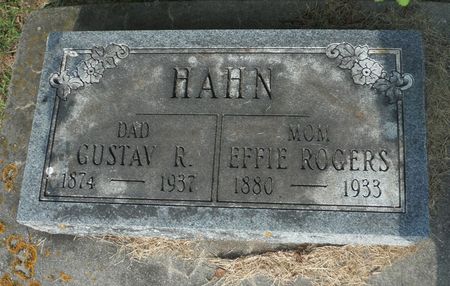 HAHN, EFFIE - Delaware County, Iowa | EFFIE HAHN 