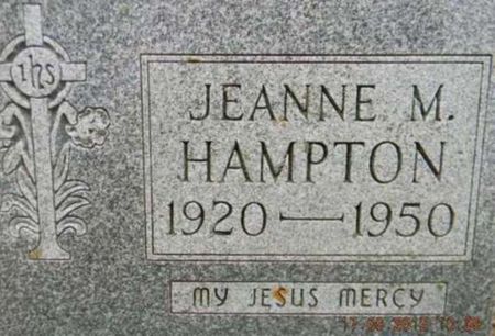HAMPTON, JEANNE M. - Delaware County, Iowa | JEANNE M. HAMPTON 