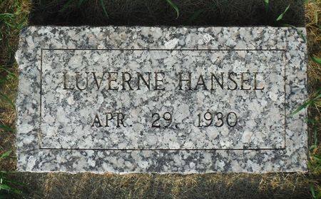 HANSEL, LIVERNE - Delaware County, Iowa | LIVERNE HANSEL 