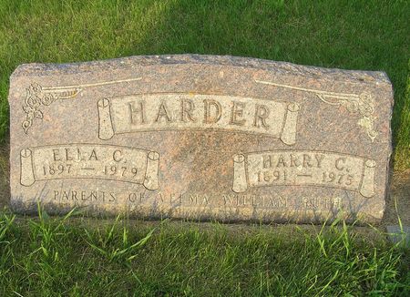 HARDER, HARRY - Delaware County, Iowa | HARRY HARDER 