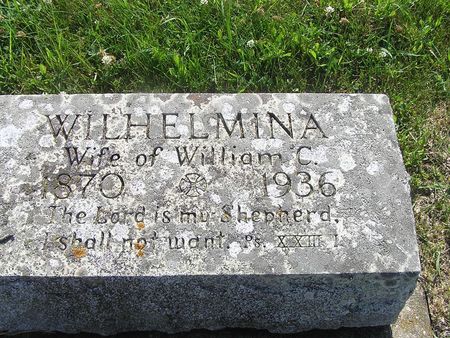 HARDER, WILHELMINA - Delaware County, Iowa | WILHELMINA HARDER 