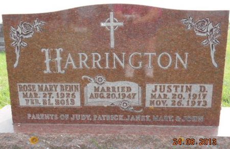 HARRINGTON, ROSE MARY - Delaware County, Iowa | ROSE MARY HARRINGTON 