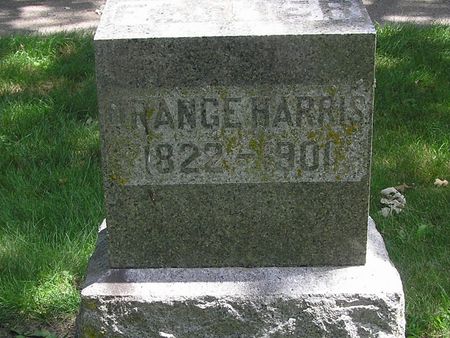 HARRIS, ORANGE - Delaware County, Iowa | ORANGE HARRIS 