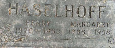HASELHOFF, MARGARET - Delaware County, Iowa | MARGARET HASELHOFF 