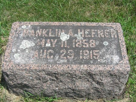 HEFNER, FRANKLIN A. - Delaware County, Iowa | FRANKLIN A. HEFNER 