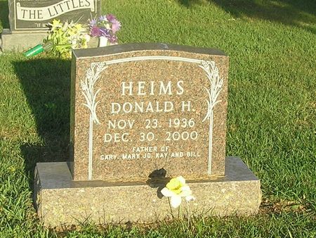 HEIMS, DONALD H. - Delaware County, Iowa | DONALD H. HEIMS 