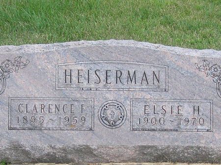 HEISERMAN, CLARENCE F. - Delaware County, Iowa | CLARENCE F. HEISERMAN 