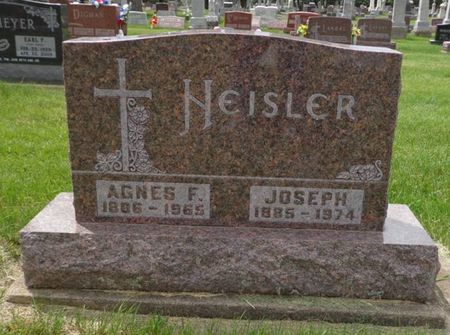 HEISLER, AGNES F. - Delaware County, Iowa | AGNES F. HEISLER 