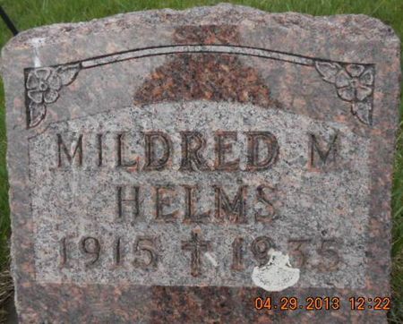 HELMS, MILDRED M. - Delaware County, Iowa | MILDRED M. HELMS 