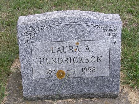 HENDRICKSON, LAURA A. - Delaware County, Iowa | LAURA A. HENDRICKSON 
