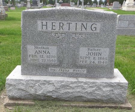 HERTING, ANNA - Delaware County, Iowa | ANNA HERTING 
