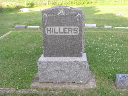 HILLERS, FAMILY MARKER - Delaware County, Iowa | FAMILY MARKER HILLERS 