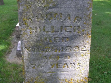 HILLIER, THOMAS - Delaware County, Iowa | THOMAS HILLIER 