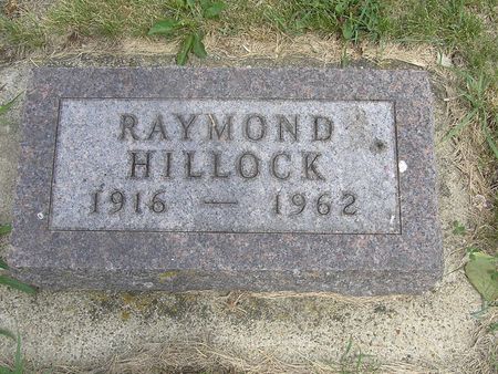 HILLOCK, RAYMOND - Delaware County, Iowa | RAYMOND HILLOCK 