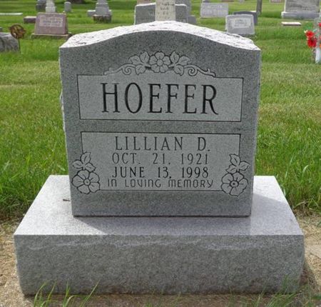 HOEFER, LILLIAN D. - Delaware County, Iowa | LILLIAN D. HOEFER 