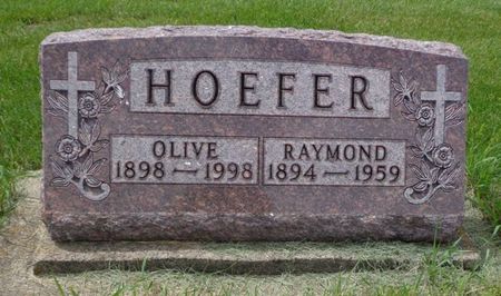 HOEFER, RAYMOND HEINRICH - Delaware County, Iowa | RAYMOND HEINRICH HOEFER 