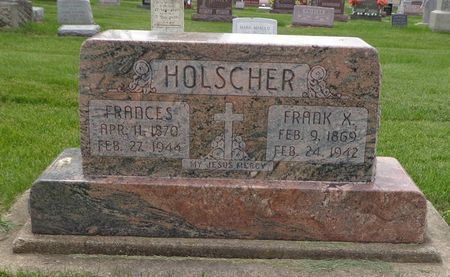 HOLSCHER, FRANK X. - Delaware County, Iowa | FRANK X. HOLSCHER 