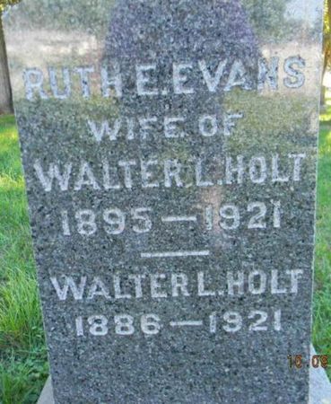 EVANS HOLT, RUTH E. - Delaware County, Iowa | RUTH E. EVANS HOLT 