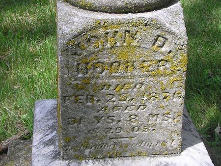 HOOKER, JOHN D. - Delaware County, Iowa | JOHN D. HOOKER 