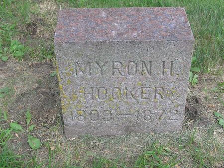 HOOKER, MYRON H. - Delaware County, Iowa | MYRON H. HOOKER 