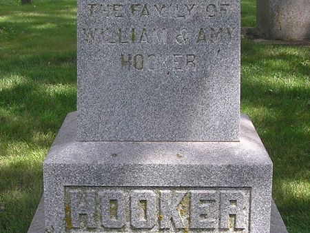 HOOKER, WILLIAM. AMY, HIRAM, JOHN, SARAH - Delaware County, Iowa | WILLIAM. AMY, HIRAM, JOHN, SARAH HOOKER 