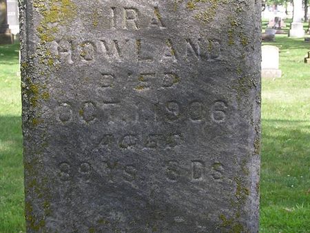 HOWLAND, IRA - Delaware County, Iowa | IRA HOWLAND 