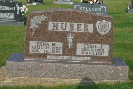 HUBER, EDNA M. - Delaware County, Iowa | EDNA M. HUBER 