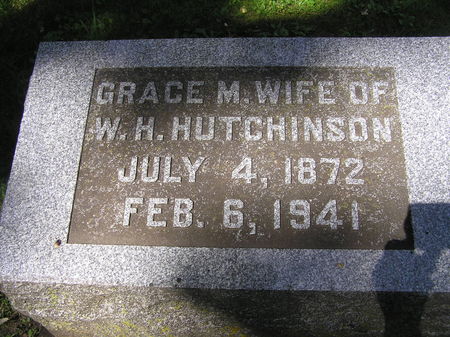 HUTCHINSON, GRACE M. - Delaware County, Iowa | GRACE M. HUTCHINSON 