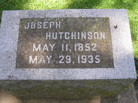 HUTCHINSON, JOSEPH - Delaware County, Iowa | JOSEPH HUTCHINSON 
