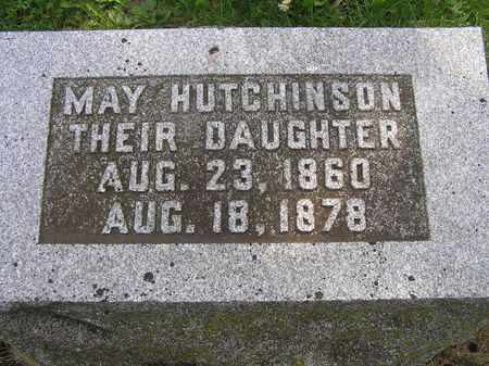 HUTCHINSON, MAY - Delaware County, Iowa | MAY HUTCHINSON 