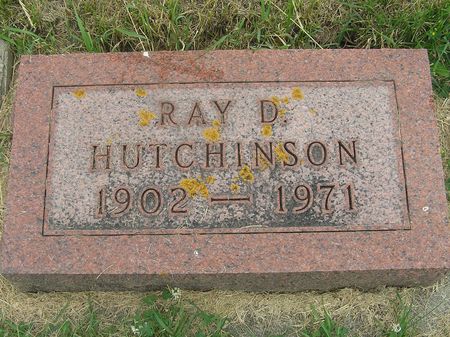 HUTCHINSON, RAY D. - Delaware County, Iowa | RAY D. HUTCHINSON 