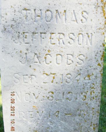 JACOBS, THOMAS JEFFERSON - Delaware County, Iowa | THOMAS JEFFERSON JACOBS 